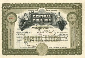 Central Fuel Oil Co. - Stock Certificate